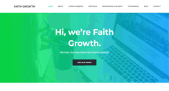 Desktop Screenshot of faithgrowth.com