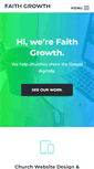 Mobile Screenshot of faithgrowth.com