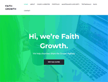 Tablet Screenshot of faithgrowth.com